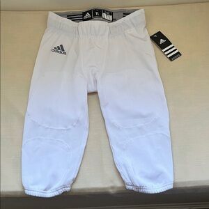 Adidas Kids White Athletic Bottoms